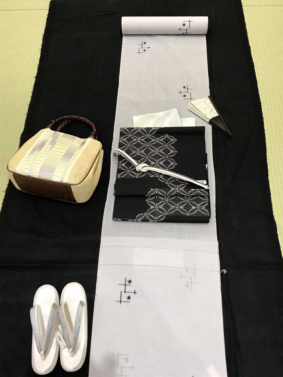 8月 夏小紋のコーディネート | 和福屋